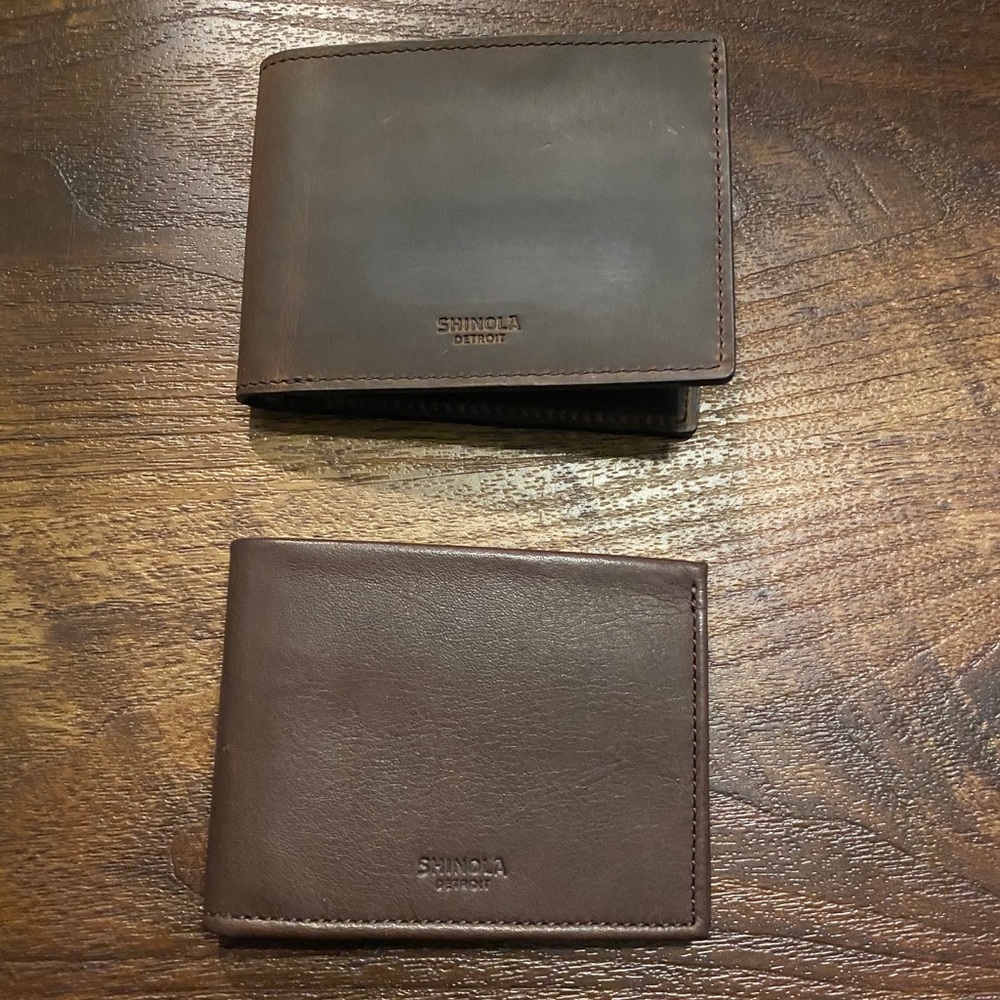 Shinola Bifold wallet